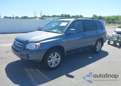 2006 Toyota Highlander Hybrid Limited V6 from USA, damaged, VIN JTEDW21AX60008646